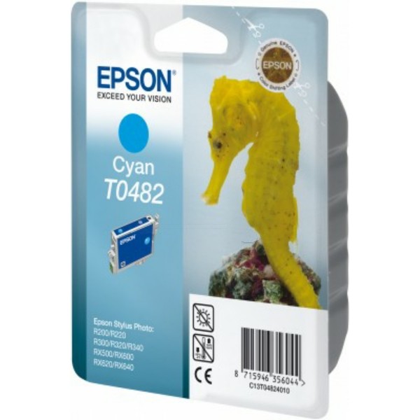 Epson Tintenpatrone T0482 cyan C13T04824010