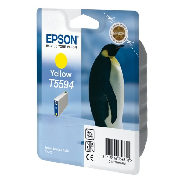 Epson Tintenpatrone T5594 gelb C13T55944010