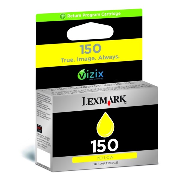 Lexmark Tintenpatrone Nr. 150 gelb 14N1610E