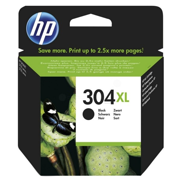 HP Tintenpatrone Nr. 304XL schwarz N9K08AE