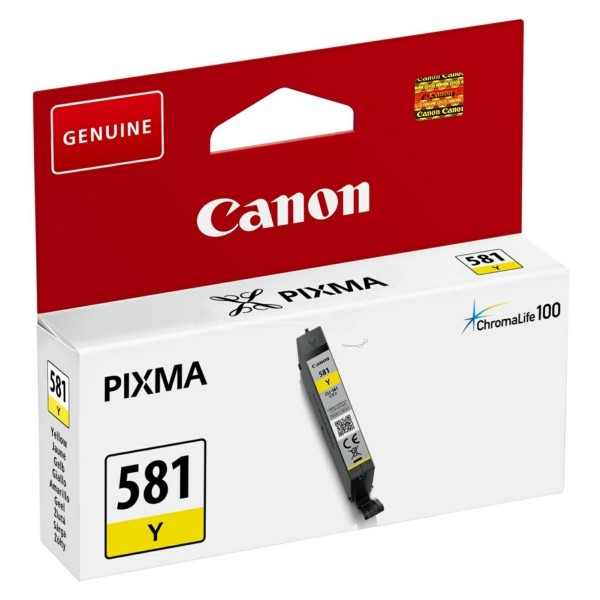 Canon Tintenpatrone CLI-581Y gelb 2105C001