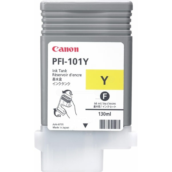 Canon Tintenpatrone PFI-101Y gelb 0886B001