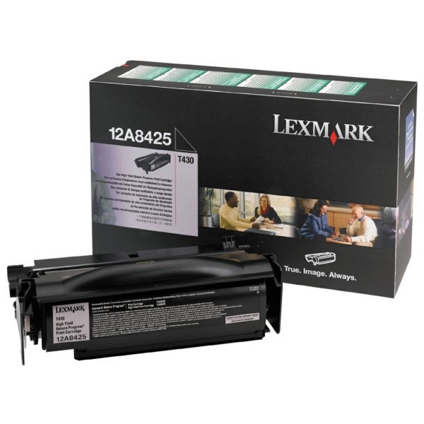 Lexmark Toner 12A8425 schwarz