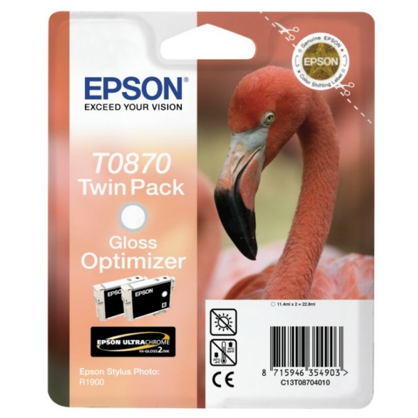 Epson Tintenpatrone T0870 Glanzverstärker C13T08704010