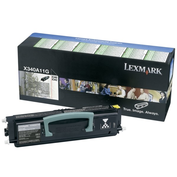 Lexmark Toner X340A11G schwarz