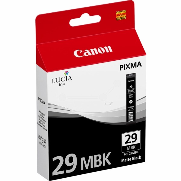 Canon Tintenpatrone PGI-29MBK schwarz matt 4868B001