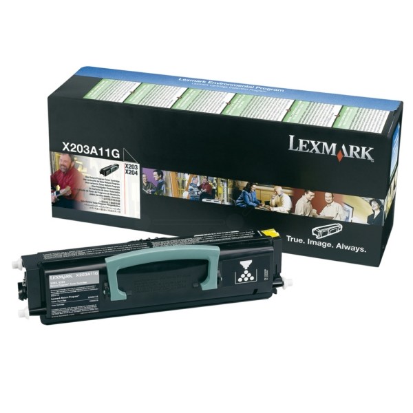 Lexmark Toner X203A11G schwarz