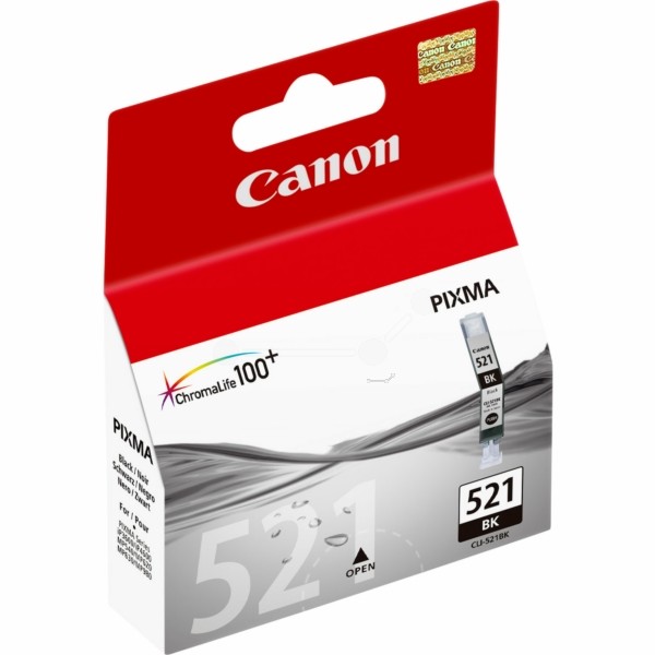 Canon Tintenpatrone CLI-521BK schwarz 2933B001