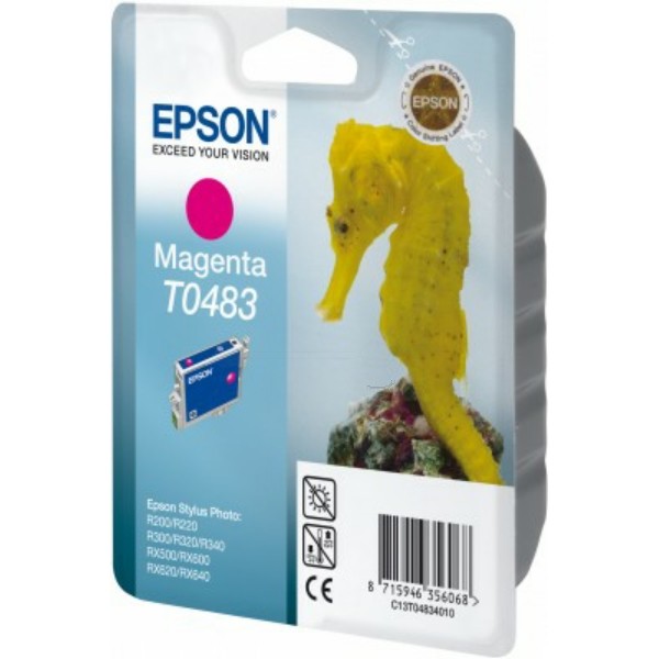 Epson Tintenpatrone T0483 magenta C13T04834010