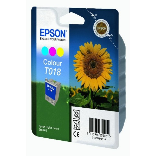 Epson Tintenpatrone T018 color C13T01840110