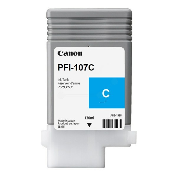 Canon Tintenpatrone PFI-107C cyan 6706B001