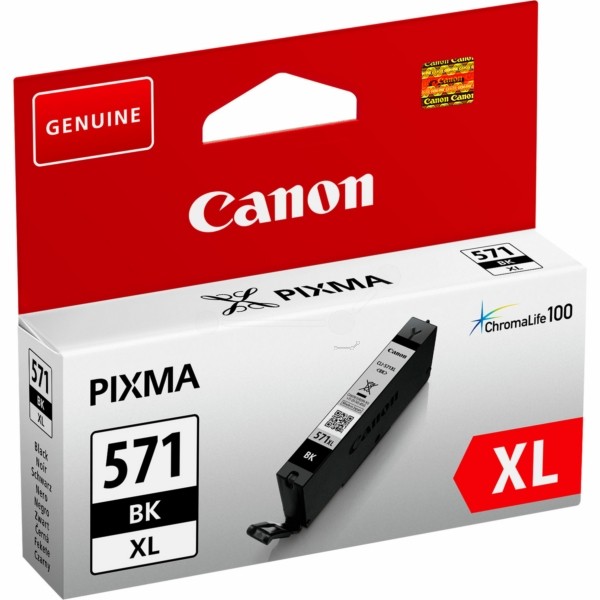 Canon Tintenpatrone CLI-571BK XL schwarz 0331C001