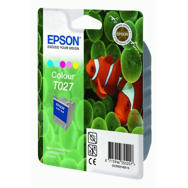Epson Tintenpatrone T027 color C13T02740110