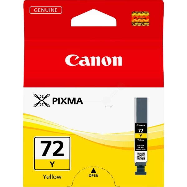Canon Tintenpatrone PGI-72Y gelb 6406B001