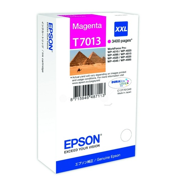 Epson Tintenpatrone T7013 magenta C13T70134010