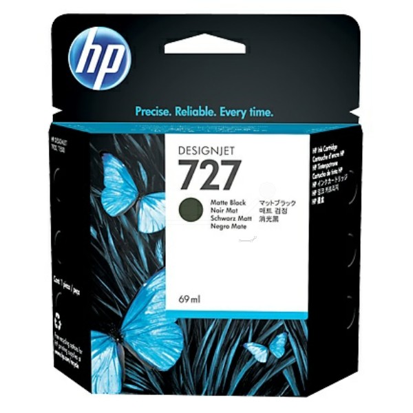 HP Tintenpatrone Nr. 727 schwarz matt C1Q11A