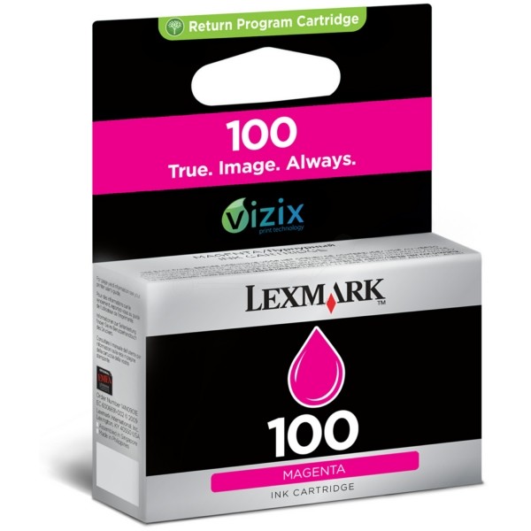 Lexmark Tintenpatrone Nr. 100 magenta 14N0901E