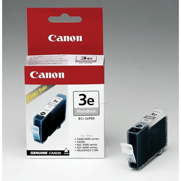 Canon Tintenpatrone BCI-3ePBK schwarz hell 4485A002