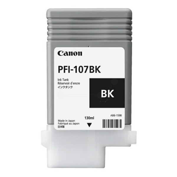 Canon Tintenpatrone PFI-107BK schwarz 6705B001