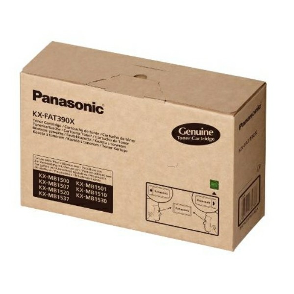 Panasonic Toner KX-FAT390X schwarz